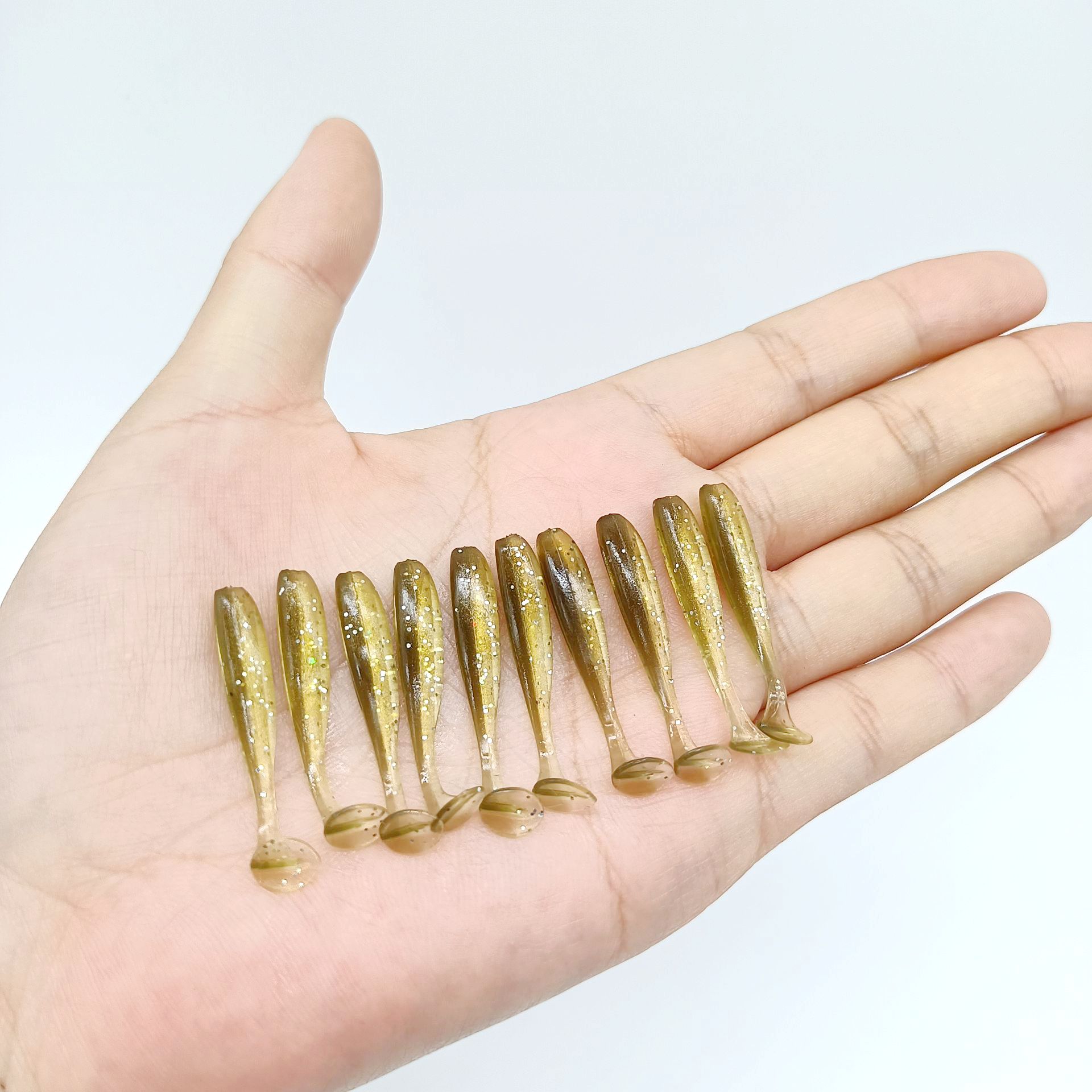 DUODUOYU 10PCS 3.5cm T-tail Mi - Fishing Lure Swimbait recension och pris