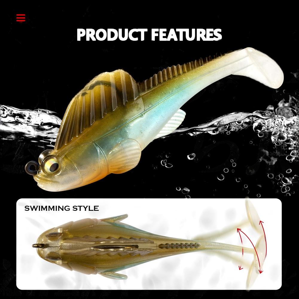 Hunthouse Fishing Lure Soft Ba - Fishing Lure Swimbait recension och pris