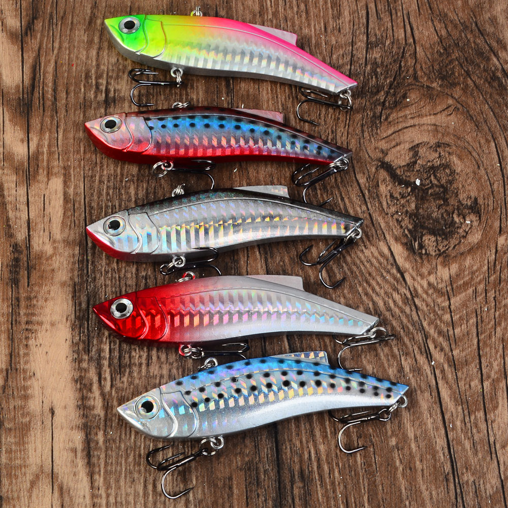 5pcs Vib Sinking Fishing Lures - Fishing Lure Swimbait recension och pris