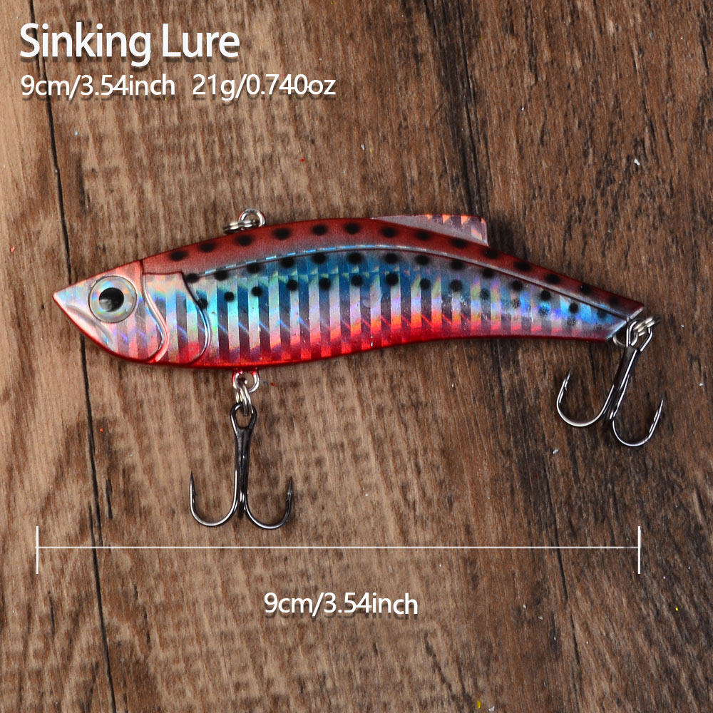 5pcs Vib Sinking Fishing Lures - Fishing Lure Swimbait recension och pris