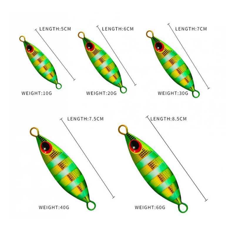 Metal Slow Jig Lure Hard Artif - Fishing Lure Buzzbait recension och pris