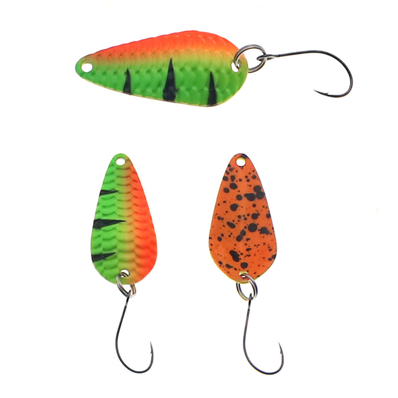 Fishing Trout Spoon Single Hoo - Fishing Lure Spinner recension och pris