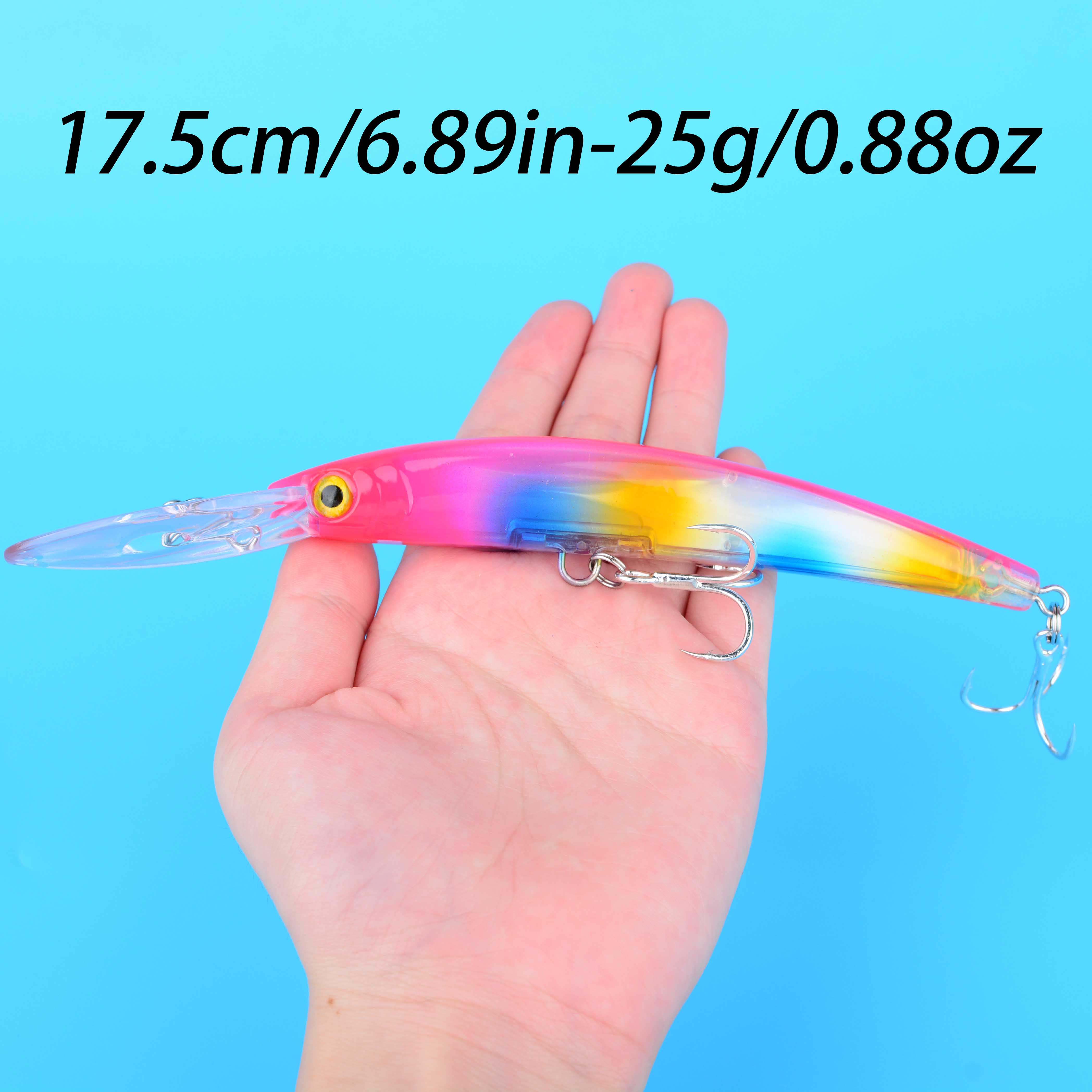 1pc Floating Big Minnow Fishin - Fishing Lure Topwater recension och pris