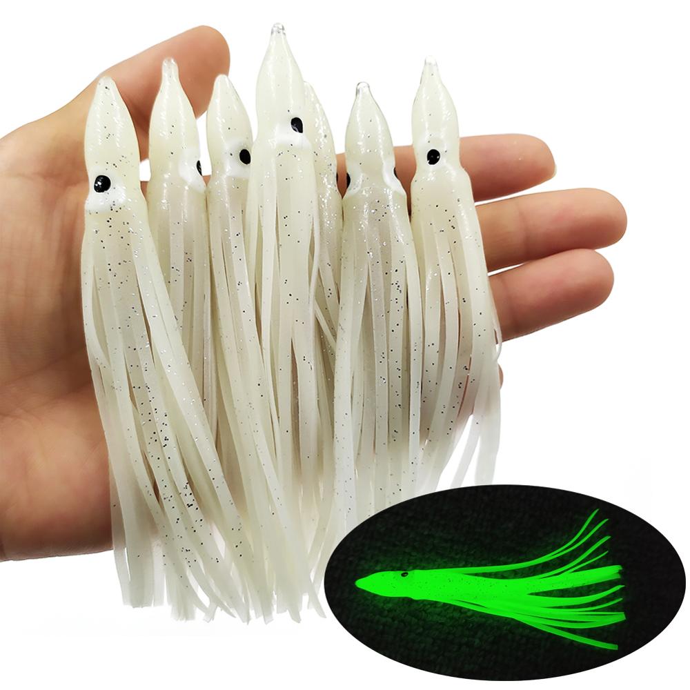 20Pcs Glow Luminous Octopus So - Fishing Lure Buzzbait recension och pris