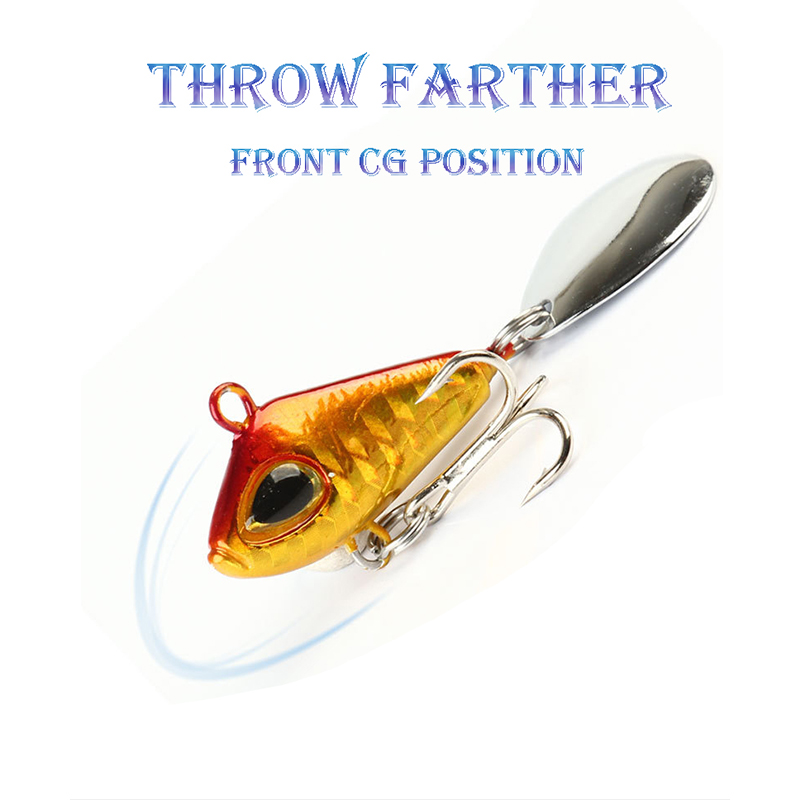 1pc 6/11/18/22g VIB Crankbaits - Fishing Lure Spinner recension och pris
