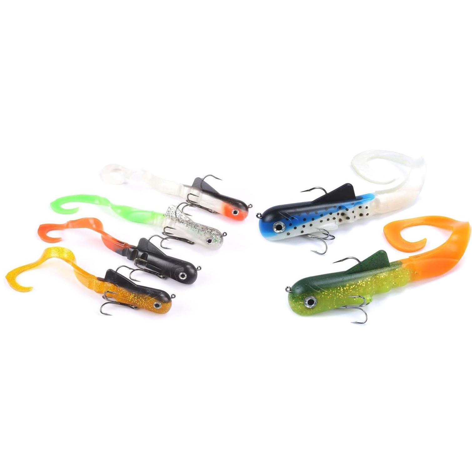 6pcs/lot Pike Musky Dawg Fishi - Fishing Lure Swimbait recension och pris