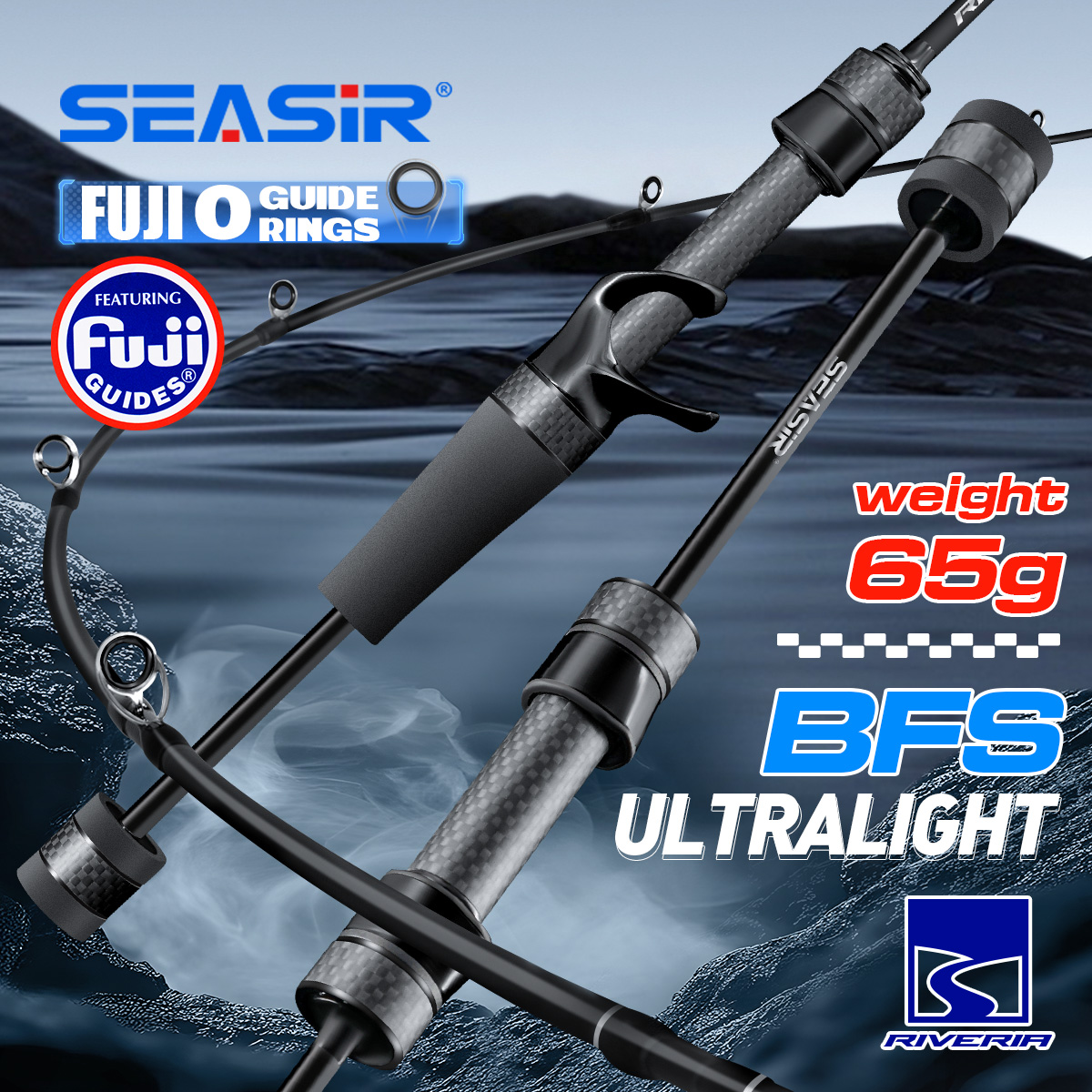 Seasir Riveria BFS Ultralight  - Kastking Reel Zephyr recension och pris